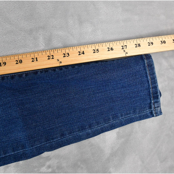 Judy Blue Jeans Womens 5/27 (24x29) Skinny Blue Denim Distressed JB8263DK - Picture 9 of 10